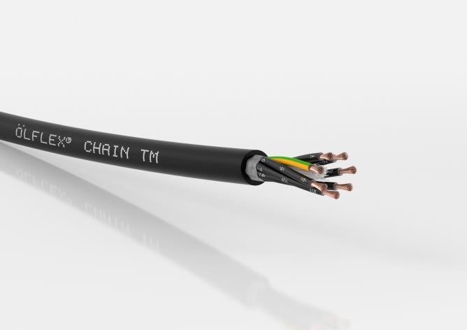 Noul cablu ÖLFLEX® CHAIN TM cable este aprobat pentru utilizarea pe scara larga in America de Nord in virtutea multiplelor sale certificari NEC si NFPA Noul cablu ÖLFLEX® CHAIN TM cable este aprobat pentru utilizarea pe scara larga in America de Nord in virtutea multiplelor sale certificari NEC si NFPA