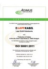 Zertifikat ISO 50001 EN-2012
