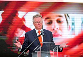 Andreas Lapp - Deschiderea oficiala a Centrului de Excelenta Lapp Group in Universitatea Politehnica din Bucuresti