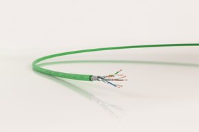 Ideal pentru Industry 4.0: Cablul ETHERLINE® TORSION Cat. 7 este primul cablu rezistent la torsiune destinat protocolului  PROFINET®-conform Cat. 7 