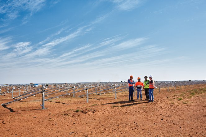 Unul dintre cele mai mari parcuri solare din Africa de Sud, 2020 Unul dintre cele mai mari parcuri solare din Africa de Sud, 2020