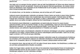Mesajul în germana